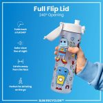 ION8: Butelka BIDON 500ml Robots - obrazek 2