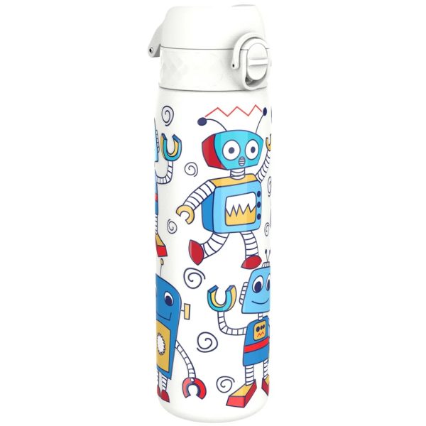 ION8: Butelka stalowa BIDON 600ml ROBOTY / Robots