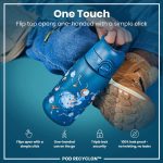 ION8: Butelka BIDON 350ml Space / KOSMOS - obrazek 3