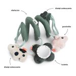 Done by Deer Spirala Sensoryczna Zawieszka Tiny Farm Green - obrazek 3