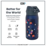 ION8: Butelka BIDON 350ml Gamer Navy - obrazek 4