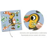 CREA LIGN: Zestaw z naklejkami wielokrotnego użytku "Na moim drzewie" - obrazek 5