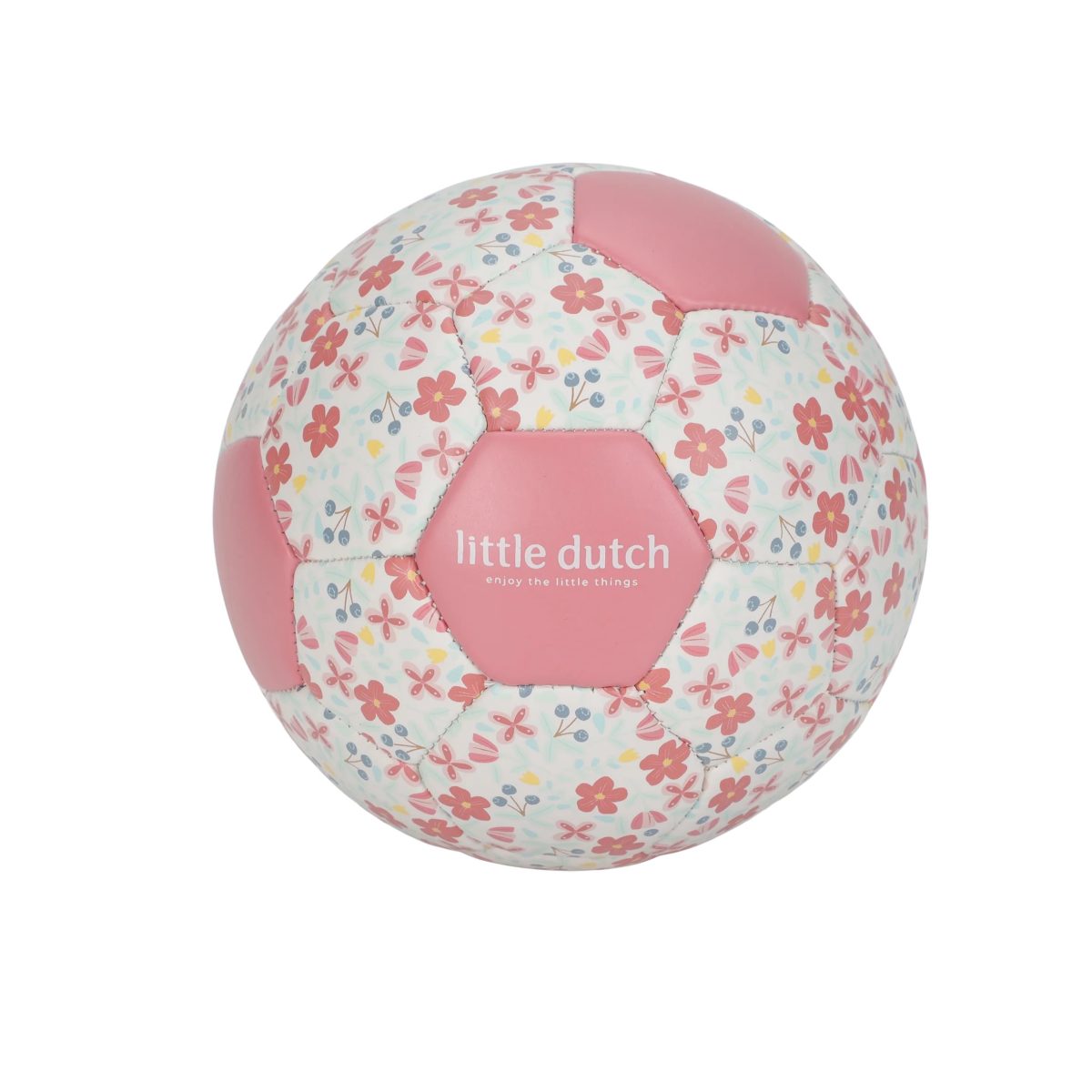 Little Dutch: minipiłka Pink Flowers - obrazek 1