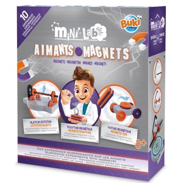 Buki: zestaw naukowy Mini lab MAGNESY 8+
