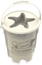 ChildGen: Piasek kinetyczny z foremką, 100% NATURALNY, 500g, zapach brzoskwiniowy - obrazek 2