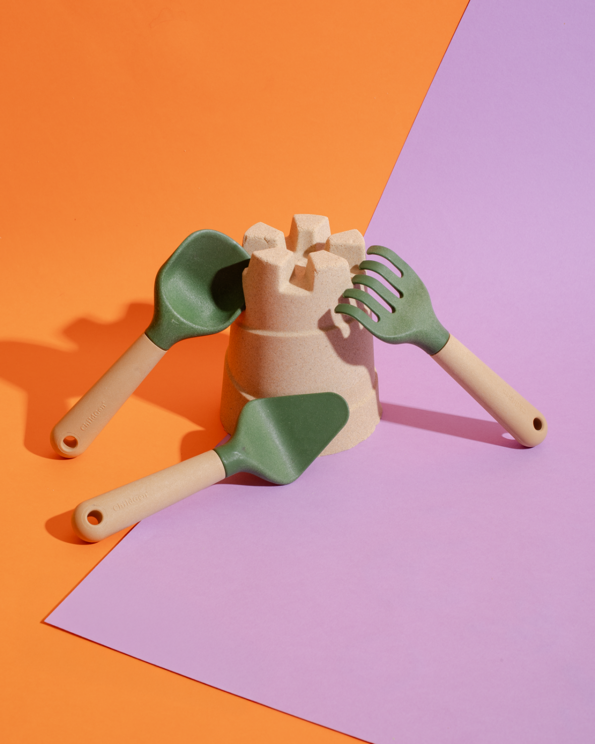 ChildGen: Zestaw narzędzi ogrodowych do ćwiczenia motoryki małej, bio plastik - obrazek 4