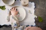 Elodie Details - Zestaw silikonowy - talerzyk i sztućce - Bunny Darling - obrazek 2