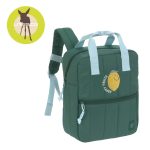 Lassig Plecak mini kwadratowy Little Gang Lemon dark green