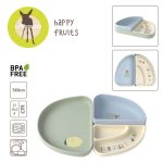 Lassig Zestaw silikonowych naczyń 3 el. Happy Fruit Lemon - obrazek 7