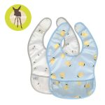 Lassig: Zestaw śliniaków wodoodpornych 6m+ Happy Fruits Lemon