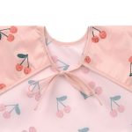 Lassig: Zestaw śliniaków z długim rękawem 2szt. 6m+ Happy Fruits Cherry - obrazek 3