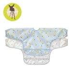 Lassig: Zestaw śliniaków z długim rękawem 2szt. 6m+ Happy Fruits Lemon