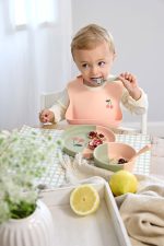 Lassig Zestaw sztućców stal nierdzewna, silikonowa rączka - Happy Fruits Cherry - obrazek 2