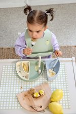 Lassig Zestaw sztućców stal nierdzewna, silikonowa rączka - Happy Fruits Lemon - obrazek 4