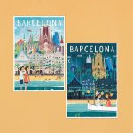 Londji: Puzzle dwustronne BARCELONA Gaudi Skyline 100 el. - obrazek 2