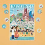 Londji: Puzzle Gaudi Sorra BARCELONA z grą obserwacyjną 50 el. - obrazek 3