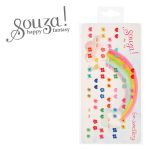 Souza! kolczyki samoprzylepne Kwiaty i Serca