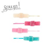 Souza! wsuwki do włosów Robyn aksamitne kokardki 4 szt.