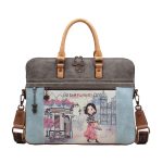 Janet Denese: FLOWER CITY - Torba na laptopa i dokumenty