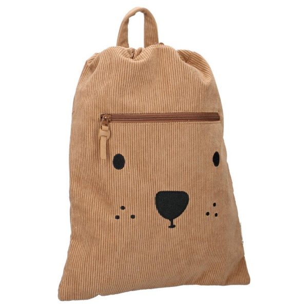 KIDZROOM: Worek plecak Beary Excited Brown