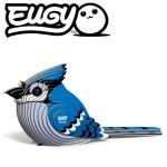 Eugy: Ptak Modrosójka Błękitna - Eko Układanka 3D