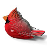 Eugy: Ptak Kardynał Szkarłatny - Eko Układanka 3D - obrazek 3