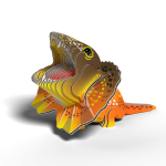 Eugy: Jaszczurka Agama Kołnierzasta - Eko Układanka 3D - obrazek 4