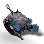 Eugy: Ryba Żabnica Głębinowa Anglerfish - Eko Układanka 3D - obrazek 3