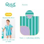 QUUT: dwustronne poncho kąpielowe dla dzieci Lagoon - obrazek 3