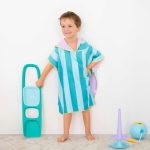 QUUT: dwustronne poncho kąpielowe dla dzieci Lagoon - obrazek 2