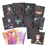 Nebulous Stars: zdrapywanki dla dzieci rysiki M Petulia - obrazek 2