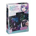 Nebulous Stars: zdrapywanki 5 szt. z rysikiem i szablonami Isadora