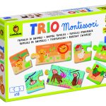 LUDATTICA: TRIO Montessori – gra-układanka – RODZINY ZWIERZĄT