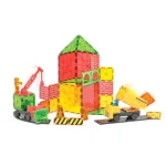 MAGNA-TILES: klocki magnetyczne Builder XL 50 el. - obrazek 3