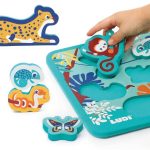 LUDI: Układanka piankowa – SORTER KSZTAŁTÓW – ze ZWIERZĄTKAMI - obrazek 2