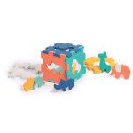 LUDI: Układanka piankowa 2D i 3D, ze ZWIERZĄTKAMI – pierwsze puzzle