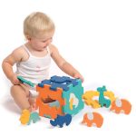 LUDI: Układanka piankowa 2D i 3D, ze ZWIERZĄTKAMI – pierwsze puzzle - obrazek 2