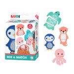 LUDI: WODNE STWORKI – układanka do kąpieli – „Miksuj i dopasowuj”