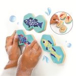 LUDI: Gra do KĄPIELI 2-w-1 – MEMO i UKŁADANKA - obrazek 8