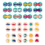 LUDI: Gra do KĄPIELI 2-w-1 – MEMO i UKŁADANKA - obrazek 4