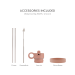 Citron: Butelka Termiczna ze Stali Nierdzewnej 250ml - Unicorn Blush Pink - obrazek 4