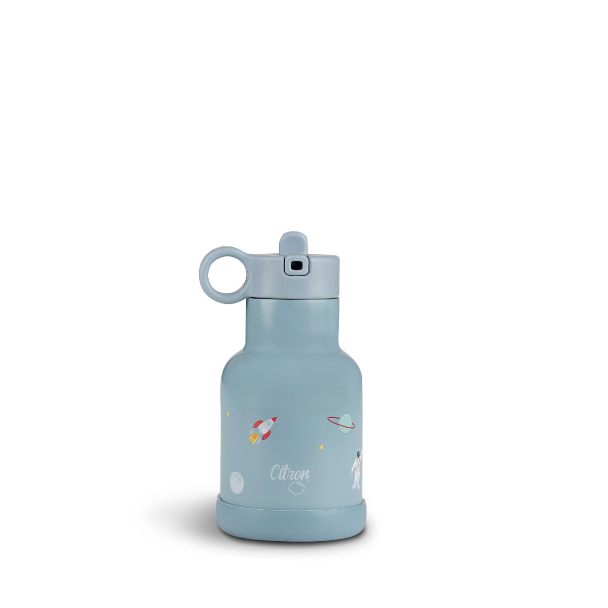 Citron: Butelka Termiczna ze Stali Nierdzewnej 250ml - Spaceship Dusty Blue - obrazek 1
