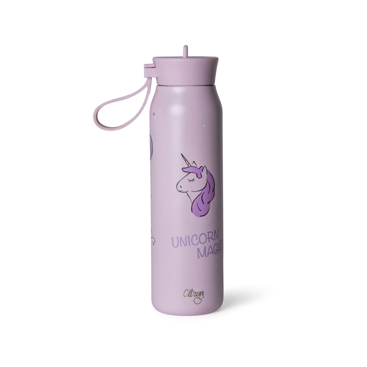 Citron: butelka termiczna ze stali nierdzewnej 350ml Stormy Unicorn - obrazek 1