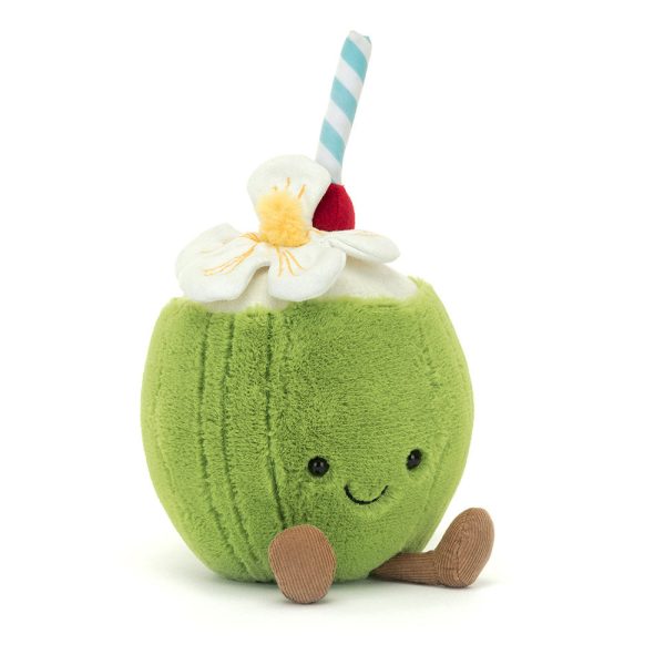 Jellycat: Zabawny Rajski Kokos ARUBA 15 cm