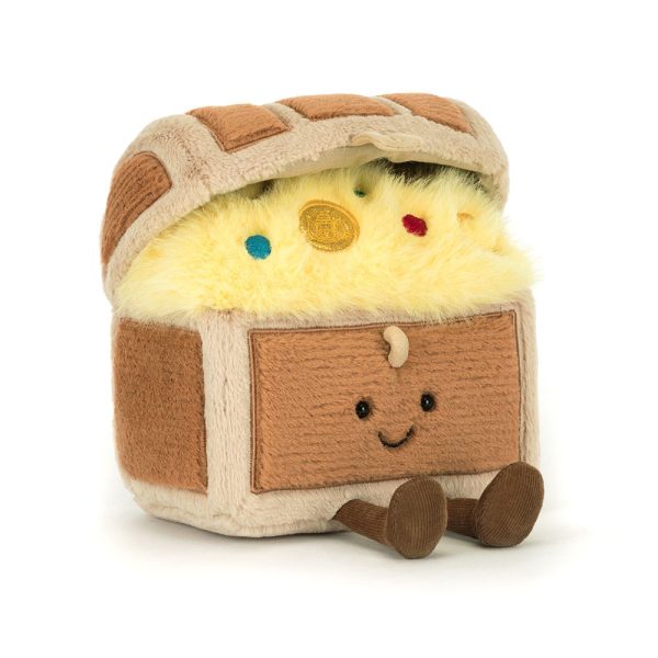 Jellycat: Zabawna Skrzynia Skarbów 19 cm
