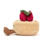 Jellycat: Wesoła Tarta Truskawkowa 11 cm - obrazek 4