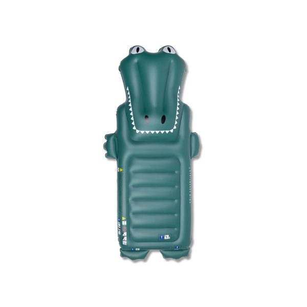 The Swim Essentials: dmuchany materac do pływania Dreamscape Green Crocodile