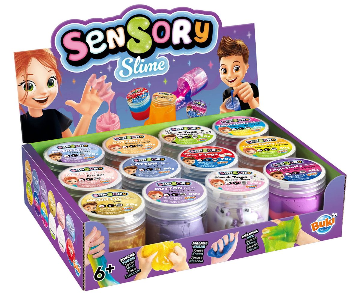 Buki: sensoryczny SLIME w słoiczku - obrazek 1
