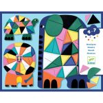 Djeco: ZESTAW ART Mozaiki piankowe AFRYKA