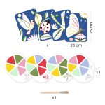 Djeco: Malowanie z paletą farb OWADY 3+ - obrazek 2